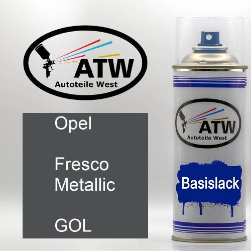 Opel, Fresco Metallic, GOL: 400ml Sprühdose, von ATW Autoteile West.